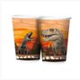 Copo de Papel 180ml Dinossauro 12 unid Regina