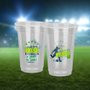 Copo Descartável 330ml 50 Unidades Torcida Brasil Copaza