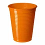 Copo Laranja 200ml com 50 Unidades Forfest