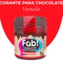 Corante Em Po P/ Chocolate Vermelho Fab 5g