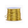 Cordão Ouro 0.9mm Rolo com 50m Elástico São José