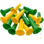 Corneta Verde e Amarelo Capri 25un