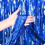 Cortina Metaloide Azul Escuro 1x2m