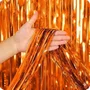 Cortina Metaloide Laranja SilverPlastic