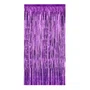 Cortina Metaloide Roxa 1x2m