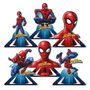 Decoração De Mesa Homem Aranha Regina C/ 06 Un