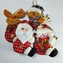 Enfeite Natalino Papai Noel Bengala 14cm Impulsetto