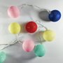 Enfeite Pisca Bolas 10 LEDs Colorido 6cm Bazar Importadora