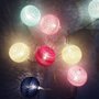Enfeite Pisca Bolas 10 LEDs Colorido 6cm Bazar Importadora