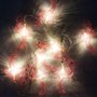 Enfeite Pisca Flamingo 10 LEDs Rosa 1,8M Bazar Importadora