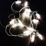 Enfeite Pisca Pregador 20 LEDs Branco 4 M Global