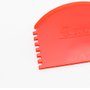 Espátula Raspadora 4 Funções 10x13cm Vermelho 3211 Caparroz
