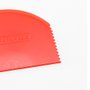 Espátula Raspadora 4 Funções 10x13cm Vermelho 3211 Caparroz