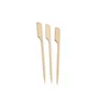 Espeto Bambu 9cm Modelo Golf Natural Com 50 Unidades Partiu