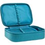Estojo Box Azul Turquesa Academié Tilibra