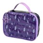 Estojo Box Organizador Multiuso Roxo Flower DAC