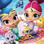 Estojo Duas Divisórias Shimmer & Shine Xeryus