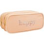 Estojo Duplo Grande Laranja Happy Tilibra