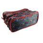 Estojo Três Divisórias Médio Cinza Carros Ac Bag