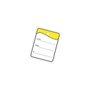 Etiqueta Confecção 30x38mm Amarelo C/ 1000 Unidades Etiqplast