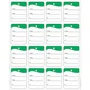 Etiqueta Confecção 30x38mm Verde C/ 1000 Unidades Etiqplast