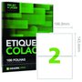 Etiqueta em Folha 02 por Folha Ref CA 4368 com 100 Folhas Colacril