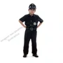 Fantasia Policial Preta Ref 2990 Folia