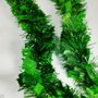 Festão Metaloide Verde 9cm X 2m Natalino Global