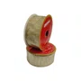 Fita Ouro Trabalhada Branco 38mm Aramada Ref 1056167 Rolo 9,14m Cromus