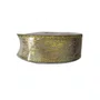 Fita Ouro Trabalhada Creme 38mm Aramada Rolo 9,14m Cromus