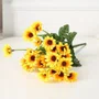 Flor Girassol com 5 Galhos e 5 Florzinhas - Bella Garden