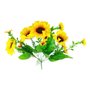 Flor Margarida com 5 Galhos e 5 Flores Grandes - Bella Garden (Ref. BG234144)