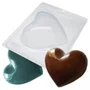 Forma Acetato Bombom Coração Liso 500 g Cód.28 BWB