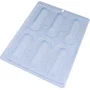 Forma Acetato Silicone Canudo Recheado Cód.10016 BWB
