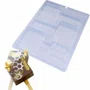 Forma Acetato Silicone Pão de Mel Quadrado M Cód.9817 BWB