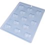 Forma Acetato Bombom Coração Lapidado Cód.9835 BWB