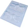 Forma de Acetato com Silicone Coelho Sentado M 10131 BWB