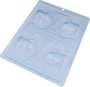 Forma Acetato Silicone Fantasminha Cód.10214 BWB