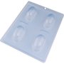 Forma Acetato Silicone Mini Trufa Alongada Cód.847 BWB