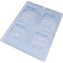 Forma Acetato Silicone Pão de Mel com Laço Cód.848 BWB