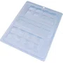 Forma de Acetato com Silicone Tablete Barra 9697 BWB
