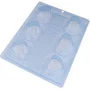 Forma de Acetato com Silicone Trufa Coração P 9916 BWB