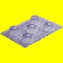 Forma Acetato Silicone Trufa Pequena Cód.10 Porto Formas