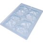 Forma Acetato Silicone Urso Lapidado Pequeno Cód.10358 BWB