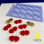 Forma Acetato Coração Gêmeos Cód.135 Porto Formas