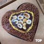 Forma Acetato Bombom Coração Liso 1 kg Cód.196 BWB
