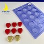 Forma Acetato Coração Ponteado Cód.104 Porto Formas