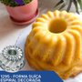 Forma de Alumínio Torta Suíça Espiral Decorada Caparroz