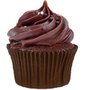 Forminha Forneavel Cup Cake Gde Marrom C/ 57un Ultrafest
