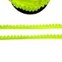 Franja Pompom 1cm Verde Flúor Venda Por Metro